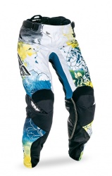 Pantalon cross femme Fly Racing Kinetic jaune
