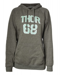 Sweat capuche femme Thor Team gris