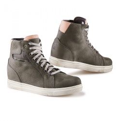 Chaussures moto femme TCX Street Ace Lady Air gris/poudre rose