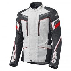 Veste textile femme Held Lupo gris/rouge