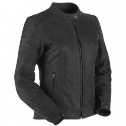 Blouson cuir femme Furygan Debbie noir